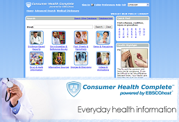 Screenshot of Consumer Health Complete